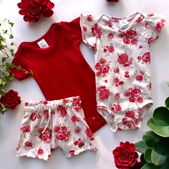 CONJUNTO ROSAS ROJAS - comprar online