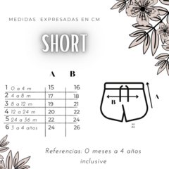 Short Waffle Rojo - comprar online