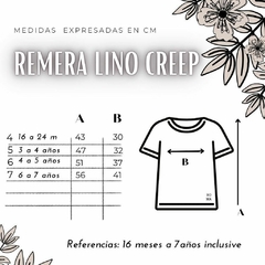 CONJUNTO REMERA Y SHORT LINO CREEP BEIGE - Roma Bebes