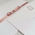 Convite de Casamento - Envelope Opalina com Fechamento em Fita de Cetim - comprar online