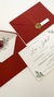 Convite de Casamento - Envelope Forrado - Fechamento em Lacre de Cera Aplicado com Fio Encerado - loja online