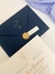 Convite de Casamento - Envelope Colorido com Relevo Americano - Fechamento em Lacre de Cera na internet