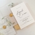 Convite de Casamento - Envelope Papel Vegetal com Fechamento em Lacre de Cera