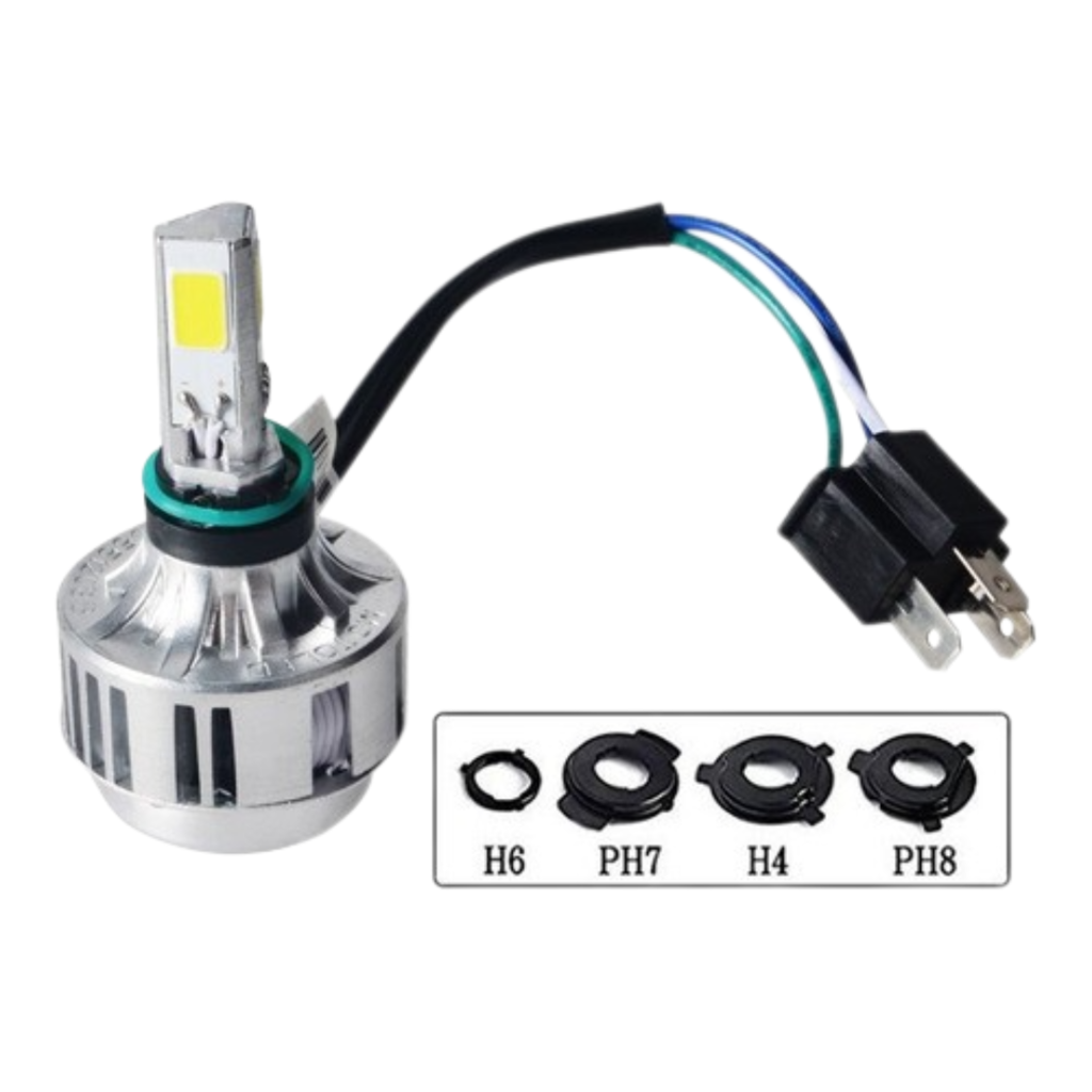 Lampada LED Moto Universal 35W 4000 Lumens Bivolt 12-80v - ASX
