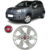 Jogo 04 Calotas Aro 13 Fiat Uno Vivace 2012 a 2015 Logo Vermelho - Grid - comprar online