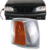 Lanterna Dianteira Pisca GM S-10/Blazer 1995/2000 Cristal com Ambar - JCV - loja online