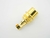 Plug rca femea metal grafite amarelo 062-8711 Pix - comprar online