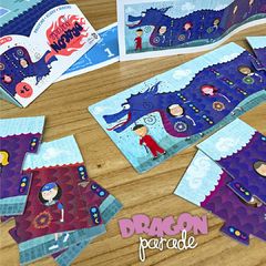Dragon Parade Rompecabeza Super Original 1 mt de largo - comprar online