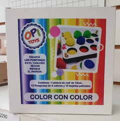 Color Con Color Pompin Pinza de Regalo!!! en internet