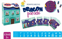 Dragon Parade Rompecabeza Super Original 1 mt de largo