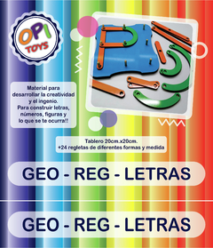 Geo Regletas Motricidad Fina - tienda online