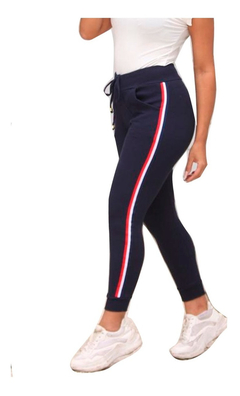 Calça ribana com listra lateral sale