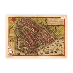 Puzzle 500 piezas Amsterdam antigua