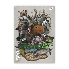 Puzzle 500 piezas Flora y Fauna del Litoral