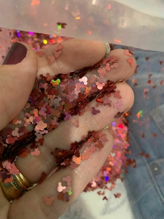 Imagem do Glitter - diferentes formatos e cores!