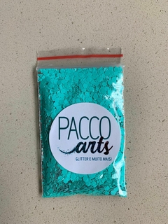 COLEÇÃO CINTILAR - Glitter flocado para resina epóxi, nail art e artesanato em geral - Pacco Arts