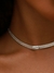 Choker de Corrente Grossa em Prata na internet