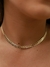 Choker Escama Dourado