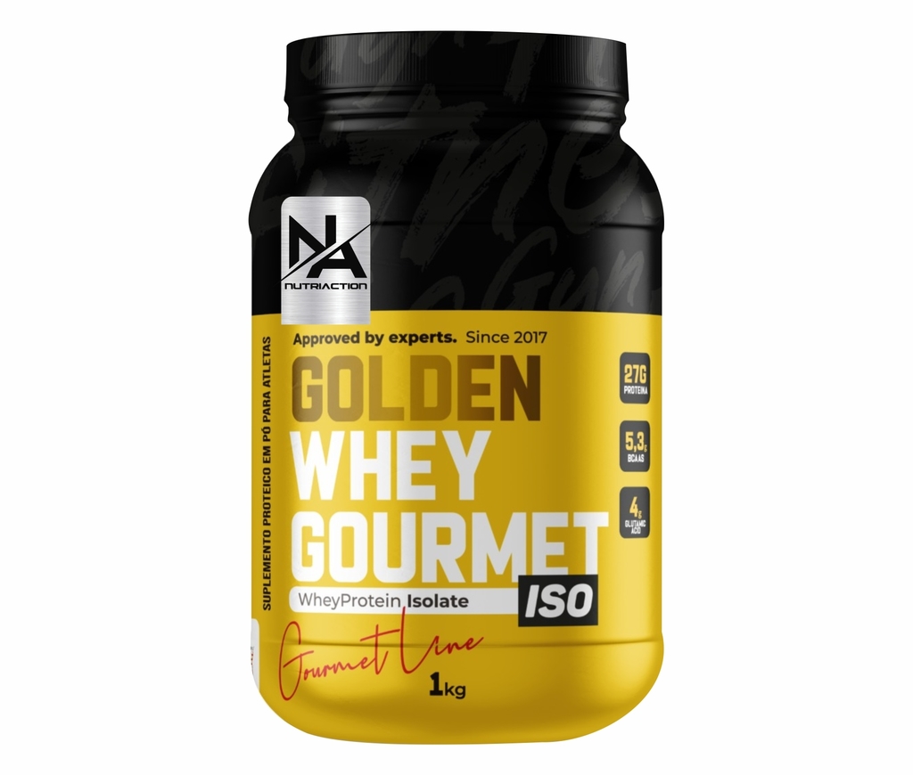 Proteína ISO 1kg - Golden Whey Gourmet - Nutriaction