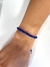 pulsera gema azul