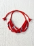 pulsera glam roja - comprar online