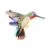 sticker chico colibrí