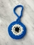 Cuelga ojo azul crochet - comprar online