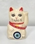 gato cerámica ojo