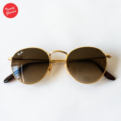 Ray ban round metal marron degrade new arrivals