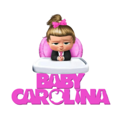 Logotipo BABY BOSS NIÑA personalizado