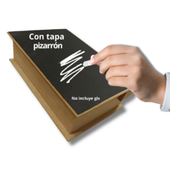 Caja con divisiones tapa pizarrón - comprar en línea