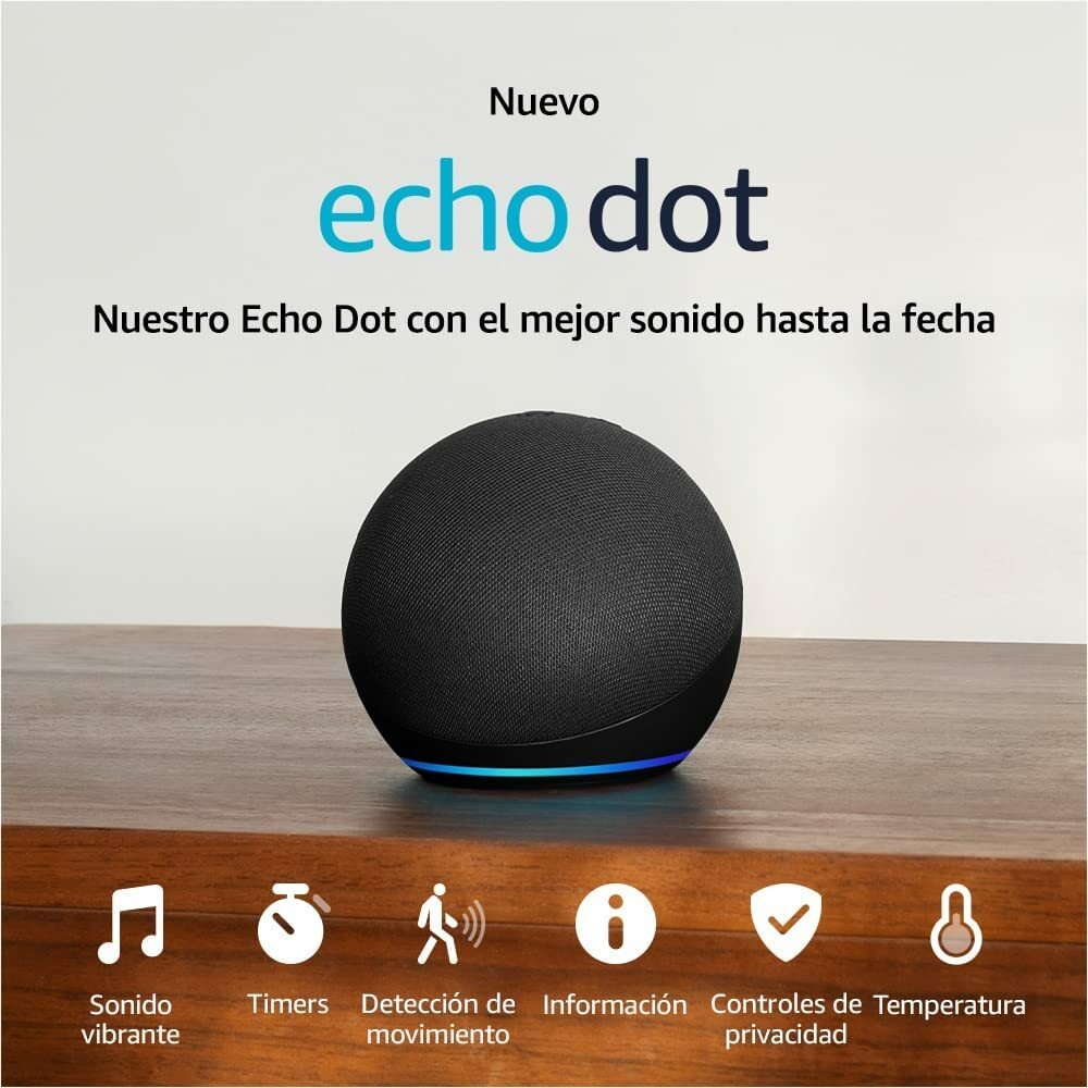 Amazon Echo Dot Asistente de Voz 5ta Generaci n Inal mbrico WiFi