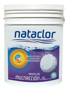 Pastillas CLORO Multiaccion 200g Nataclor - tienda online