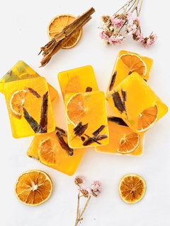 Jabón naranja canela