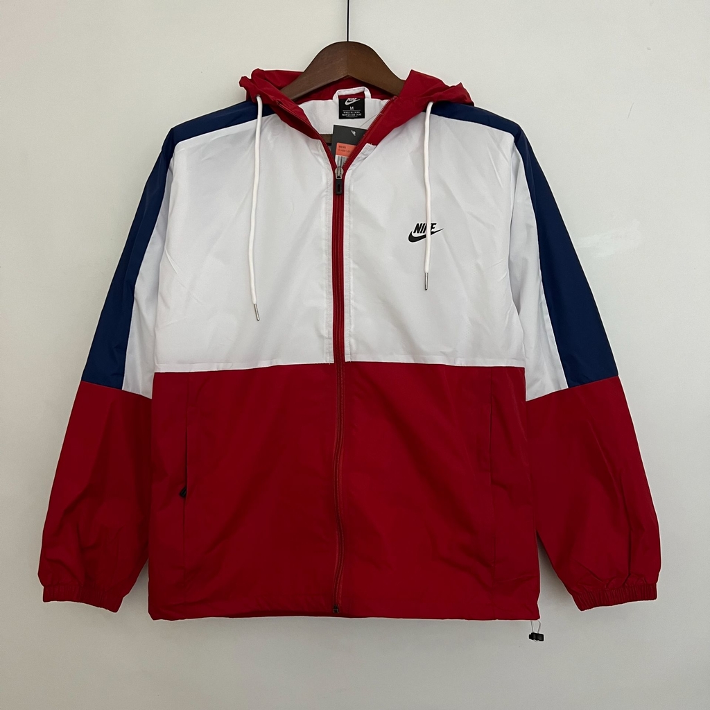 Corta vento cheap vermelho nike
