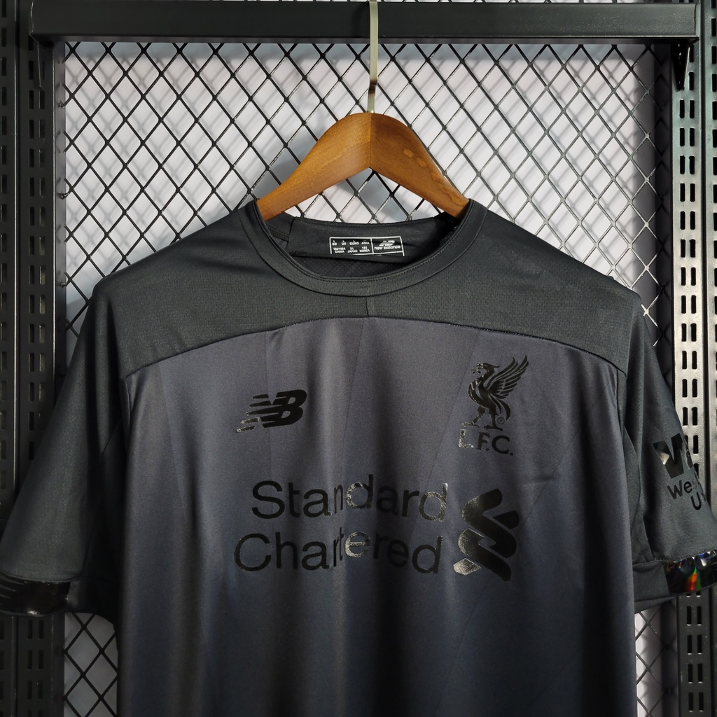 CAMISA LIVERPOOL PRETA EDIÇÃO ESPECIAL 2019/20 MASCULINA