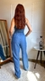 Calça jeans feminina pantalona cintura alta - loja online
