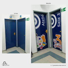 Portas divertidas na escola - Projeto Personalizado - comprar online