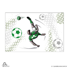 Papel de Parede Adesivo Futebol Verde - comprar online