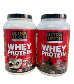 Whey Protein Ultra Tech 2l x 2u.