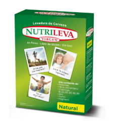 10Levadura Nutrileva Natural x 200g.