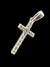 pingente cruz cravejado - prata 925 - comprar online