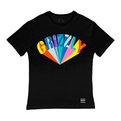 Camiseta Grizzly Color Wheel Preta na internet