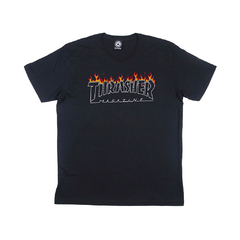 Camiseta Thrasher Schorched Preto