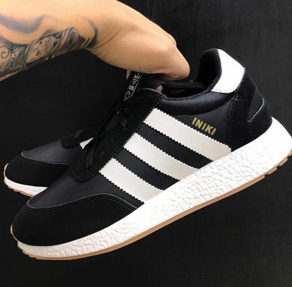 Adidas Iniki - Preto e Branco - Comprar em MK Store BR