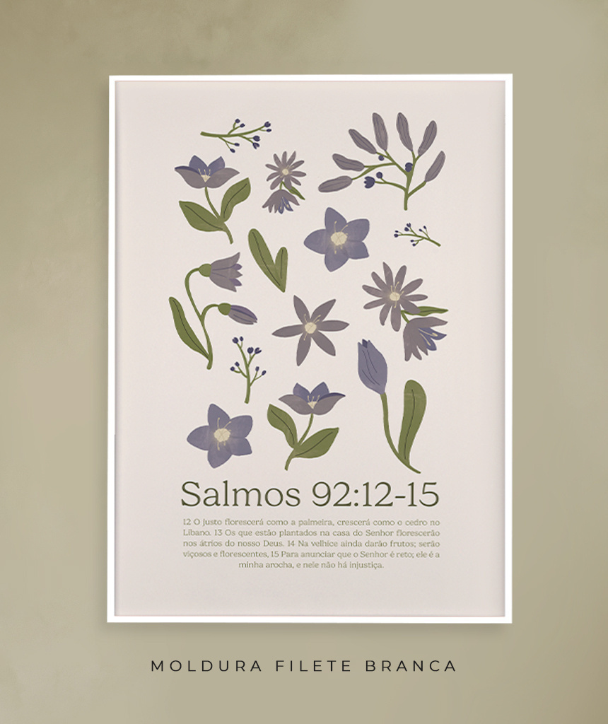 Quadro Salmos 92