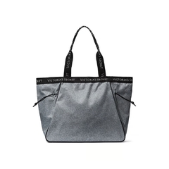 Sporte Cinch - Tote Bag - Bolsa para Academia Grande Cinza e Preta | VICTORIA'S SECRET