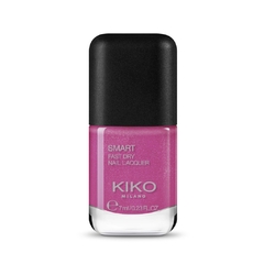 Smart Fast Dry Nail Lacquer - Esmalte para Unhas - Cor 072 - Pearly Cyclamen - 7ml | KIKO MILANO