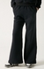 Jogger Palazzo Cozy Frisa Negro - comprar online