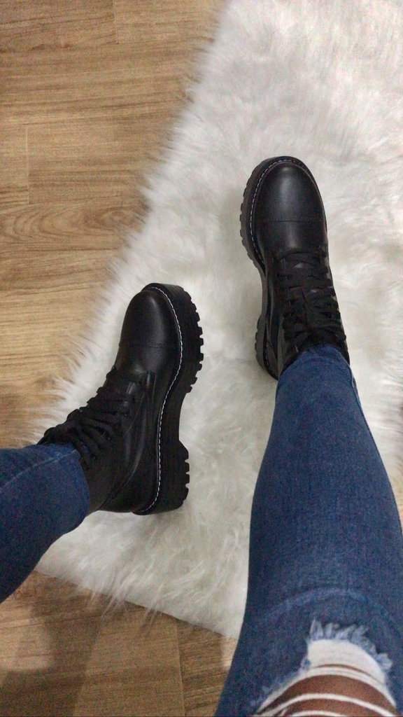 Coturno Preto Comprar em Atrativa Looks